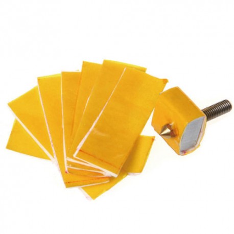 CTREE 15PCS 3D Printer Heating Block Cotton with Kapton Tape Heat Insulation 